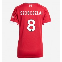 Liverpool Dominik Szoboszlai #8 Fotballklær Hjemmedrakt Dame 2025-26 Kortermet